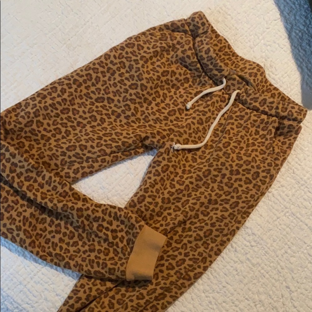 Leopard alternative joggers
